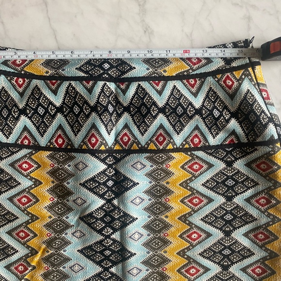 LOFT multi color skirt - Picture 5 of 6